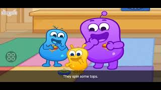 Little fox level 1: The Blobs in the classroom