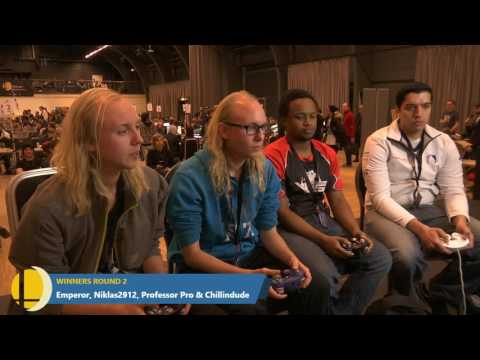 Eclipse 2 - Professor Pro + Chillindude Vs. Emperor + Niklas2912 - Winners Round 2 - Melee Doubles