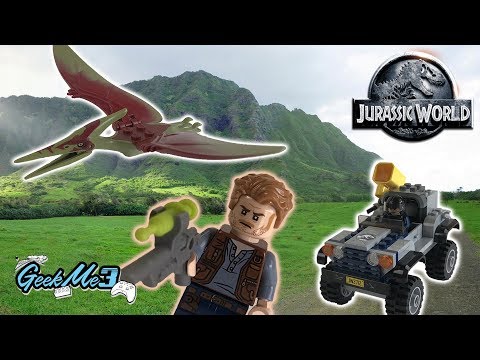 Vidéo LEGO Jurassic World 75926 : La course-poursuite du Ptéranodon