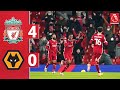 Highlights: Liverpool 4-0 Wolves | Fans welcomed back to Anfield in style