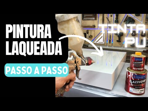 FULL CLASS: How to Make Lacquered Painting for Furniture - MDF or Plywood