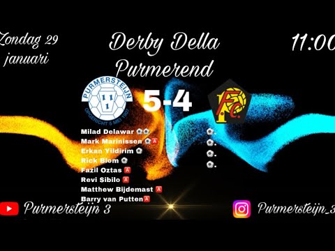 Purmersteijn 3 - Purmerend 4 I Competitiewedstrijd