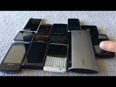Android phones overview (Garminfone, Moto Backflip, Flipout, Xperia Play, NEC Terrain, Neptune Pine)
