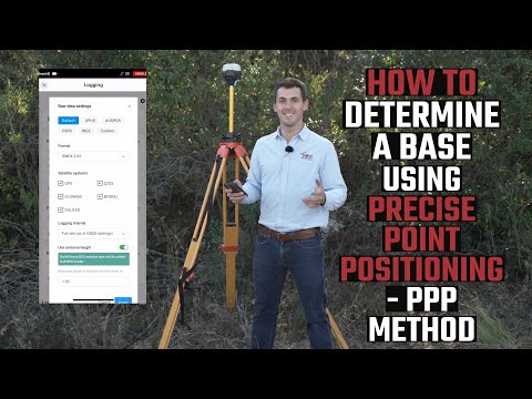 How to determine a base using PPP Method | EMLID Reach RS2 GPS Training.