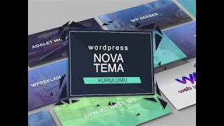 NOVA TEMA Nasıl kurulur? Wordpress tema kurulumu