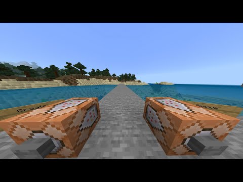 Insane Minecraft Trick: Create ENDLESS Bridge!
