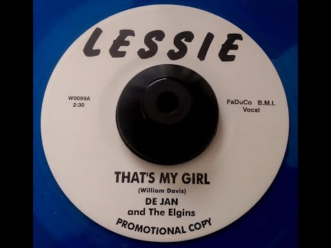 De Jan & The Elgins - Thats my Girl 1960