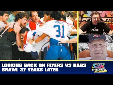 Looking Back On Flyers V Habs Brawl 37 Years Later | The Sick Podcast with Tony Marinaro May 14 2024