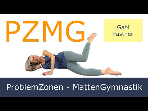 🈷️ 20 min. PZMG - Problemzonenmattengymnastik | Figur straffen und formen, Workout ohne Geräte