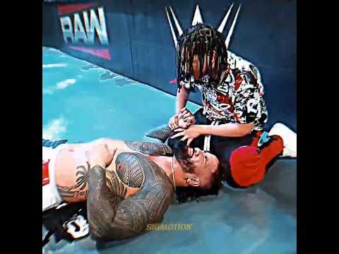 Jey Uso vs Gunther - World Heavyweight Championship Match Highlights Edit - WWE RAW #wwe #jeyuso