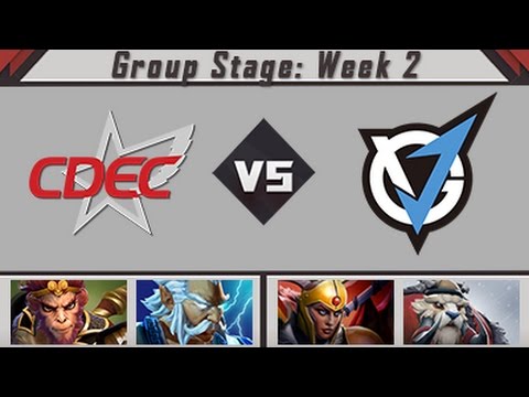 CDEC vs VG.J Game 1 - DPL Season 3: Week 2 - @dragondropdota @SkimGaming