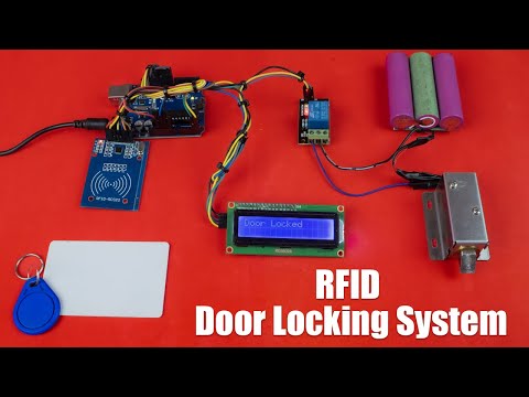 How to make an RFID Door Lock System using Arduino?