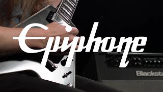 Video thumbnail for Epiphone Flying V Prophecy, Black Aged Gloss | Gear4music demo by Gear4music Guitars