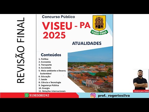 VISEU-PA: REVISÃO FINAL DE ATUALIDADES