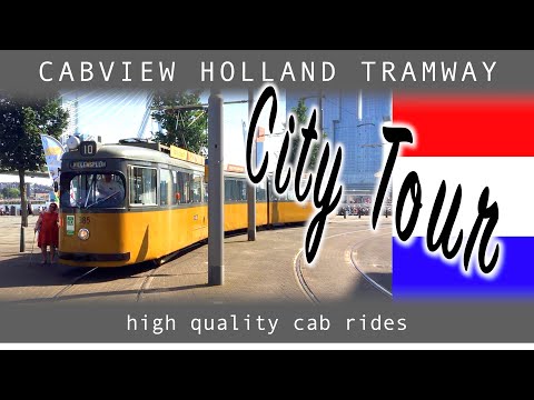 Rotterdam City Tour CABVIEW HOLLAND [TRAMWAY] Romeo Lijn 10 31aug 2019