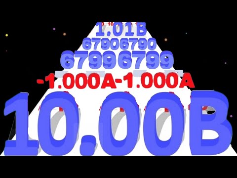 Number Merge Run (vs) Man Runner 2048 - (Sastifying, ASMR Gameplay) New Update