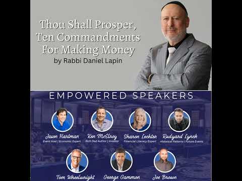 1940: Thou Shall Prosper, Ten Commandments For Making Money by Rabbi Daniel Lapin