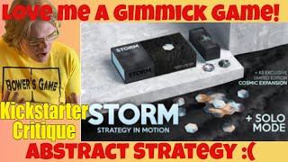 STORM: Strategy in Motion - Kickstarter Critique Review