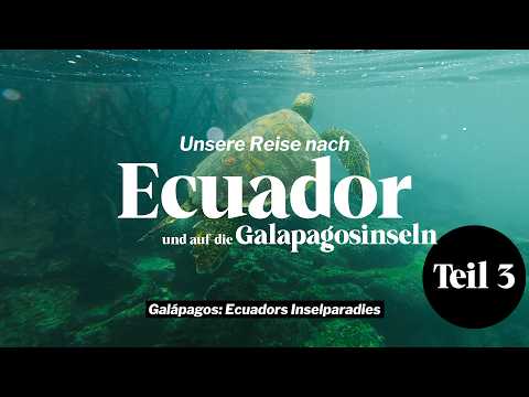 Ecuador und Galapagosinseln | Galapagos: Das einzigartige Inselparadies Ecuadors