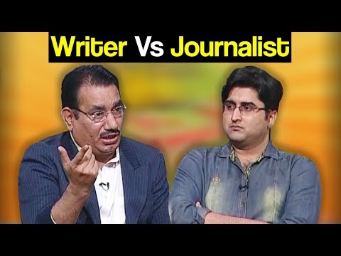 Khabardar Aftab Iqbal 27 October 2017 - Writer vs Journalist - Express News