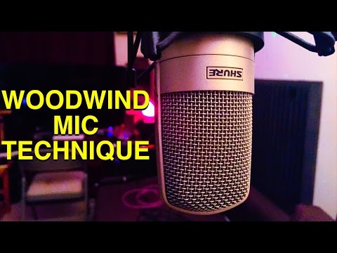 Woodwind Microphone Recording Technique