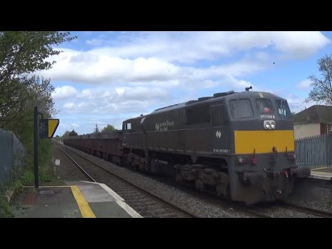 Irish Rail 071 Class Loco On Tara Mines - Donabate Station, Co.Dublin