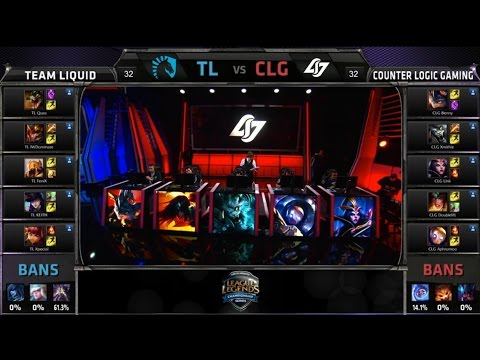 NA LCS TL vs CLG Game 1 Highlights (NA LCS Spring 2015)