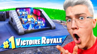 Faire TOP 1 GRÂCE au BUNKER sur FORTNITE