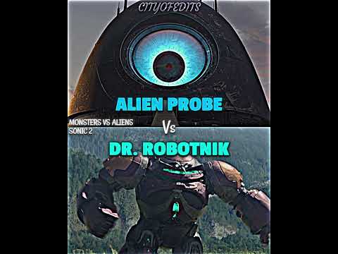 Dr. Robotnik vs Alien Probe #monstersvsaliens #sonic2 #sonicedit #wisedit #wis #vsedit #vsbattle