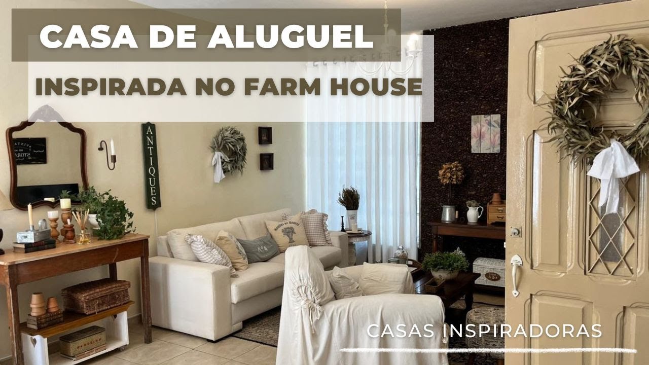 RENT HOUSE WITH FARM HOUSE STYLE DECORATION WITH CREATIVE, CHARMING AND SIMPLE IDEAS