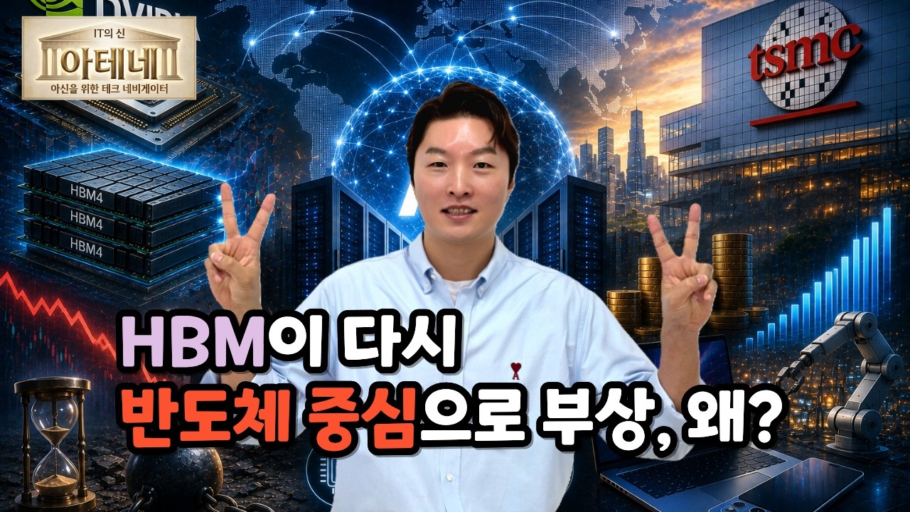 [아테네] HBM이 다시 반도체 중심으로 부상, 왜?