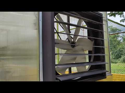 Sn air for industrial green house exhaust fan