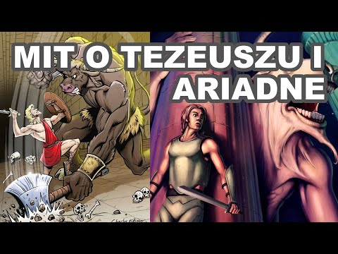 Mit o Tezeuszu i Ariadnie, Streszczenie, Mity Greckie