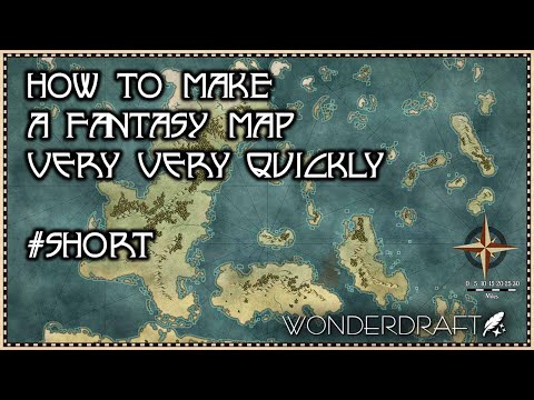 #Short    Create a Fantasy Map In Wonderdraft
