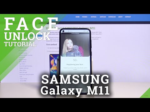 How to Set Up Face Unlock in SAMSUNG Galaxy M11 – Use Face Recognition