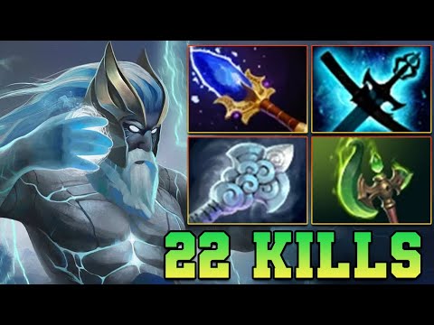 22 Kills Zeus Dota 2 Mid Lane 7.39 Meta !! Zeus Dota 2 Guide Gameplay Carry Support
