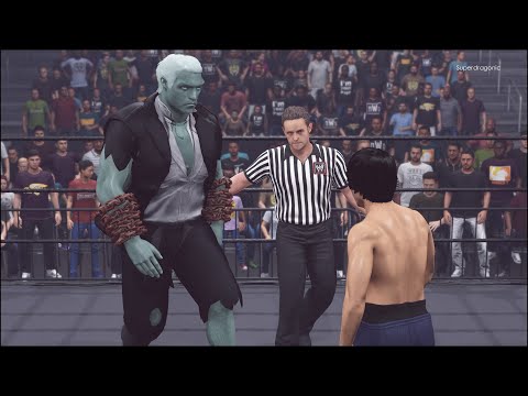 WWE 2K22 - Solomon Grundy vs. Bruce Lee - Super Dragon 🐉