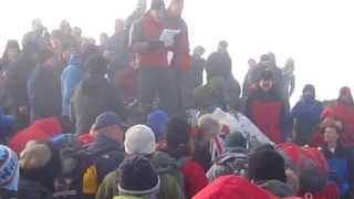 Great Gable Remembrance Day 2013