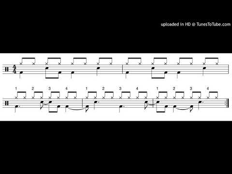 Example 120 - page 129 - Implied Metric Modulation - Time Manipulation Drum Book