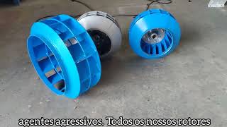Rotor Para Exaustor Centrífugo