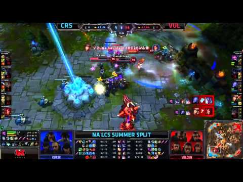 Curse vs Vulcun - W1D1 NA Summer LCS Highlights