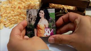 Laser Donceles Estuche madera usb fotografia