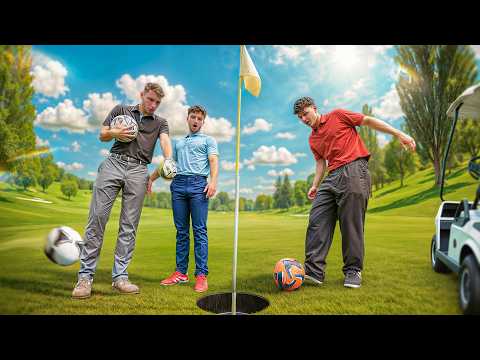 I'm discovering FOOTGOLF ⛳️⚽️ (it's incredible)