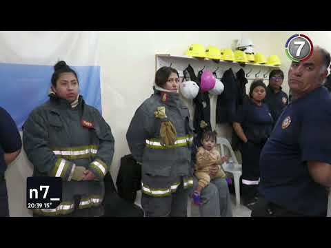 VISTA ALEGRE: LOS BOMBEROS, A PIE