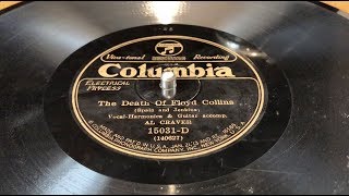 The Death of Floyd Collins - Al Craver (1925)