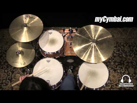 Used Bosphorus 16" Traditional Series Paper Thin Crash Cymbal (UT16CPT-1040314N)