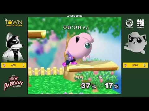 Azel vs. CPU0 - Losers Semis - The Town Throwdown 2 | Fox vs. Puff