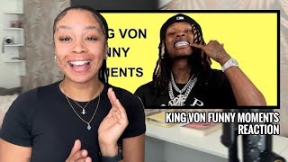 KING VON FUNNY MOMENTS | UK REACTION 🇬🇧