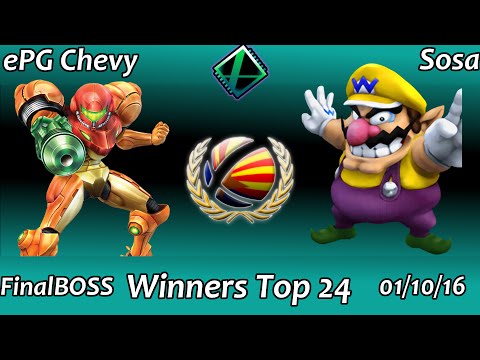 FinalBOSS: Sosa (Wario) vs ePG Chevy (Samus) Winners R3 Top 64 Winners