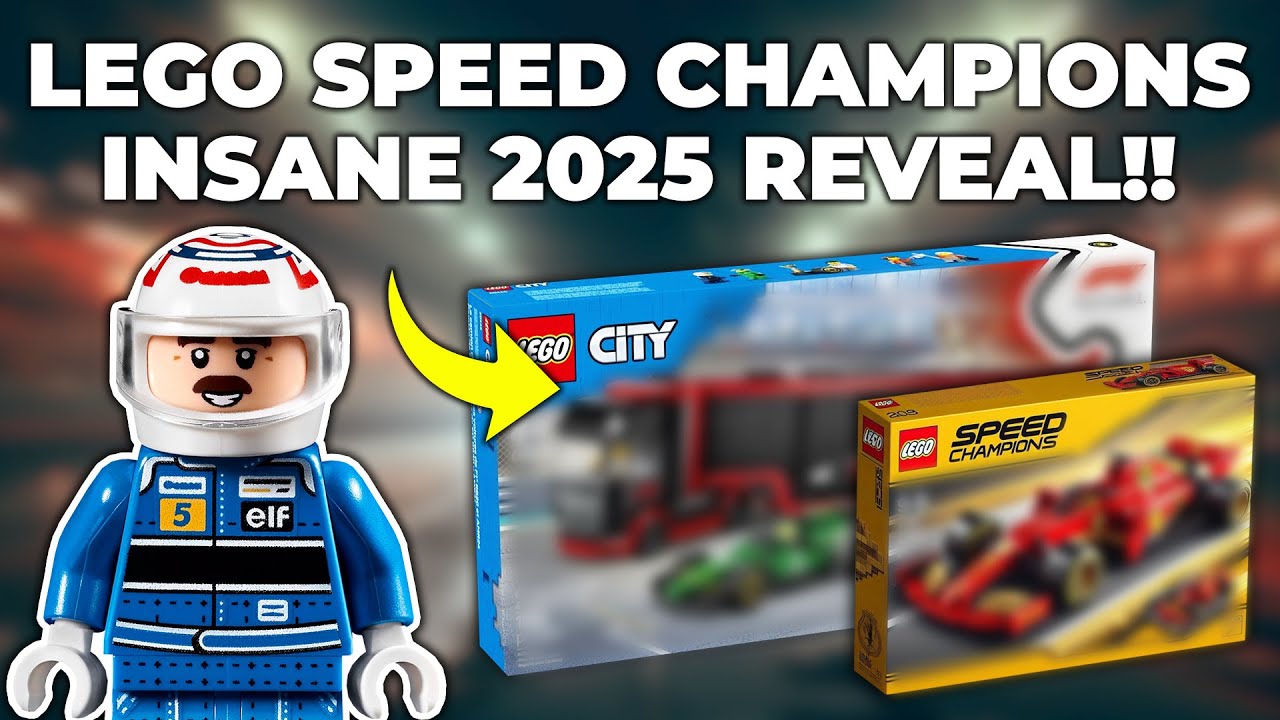 LEGO Speed Champions HUGE NEWS! - 2025 CANNOT Be BETTER?!